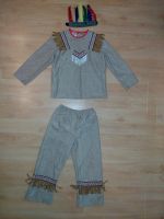 Fasching Kostüm Indianer (beige) mit Federn Hessen - Bruchköbel Vorschau