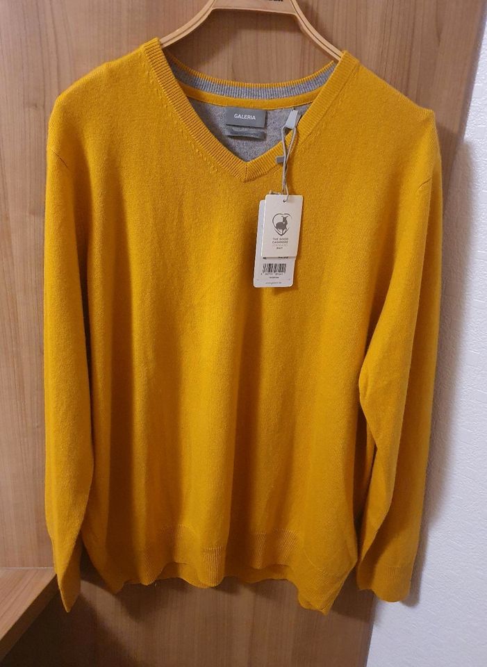 Galeria Pullover Seide/ Kaschmir Größe 58/3XL neu in Halle (Westfalen)