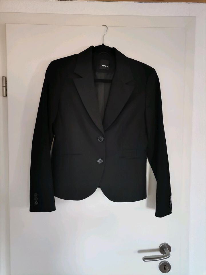 Blazer Anzug Jacke schwarz Taifun Damen Größe S in Ebsdorfergrund
