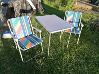 Retro camping Stühle und Tisch Thüringen - Greiz Vorschau