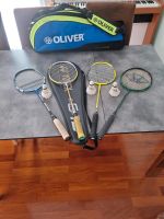 Badminton Set, Tasche von Oliver, 4 Markenschläger, 3 Federbälle Nordrhein-Westfalen - Mülheim (Ruhr) Vorschau