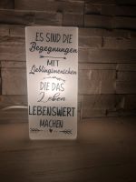Lampe deko Geschenk lieblingsmensch Hessen - Dietzhölztal Vorschau