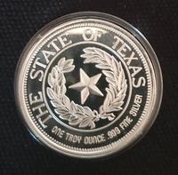 150 Jahre Texas Silbermünze von 1986 Baden-Württemberg - Zwingenberg Vorschau