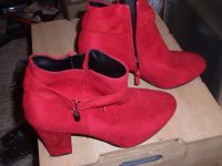 Damen Stiefeletten Gr. 42 - rot - Berlin - Neukölln Vorschau