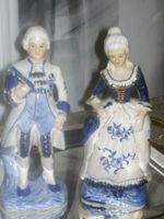 SCHÖNER PORCELLAN PAAR PRINZ MIT PRINZESSIN BLUE COBOLT UND GOLD Bayern - Landshut Vorschau