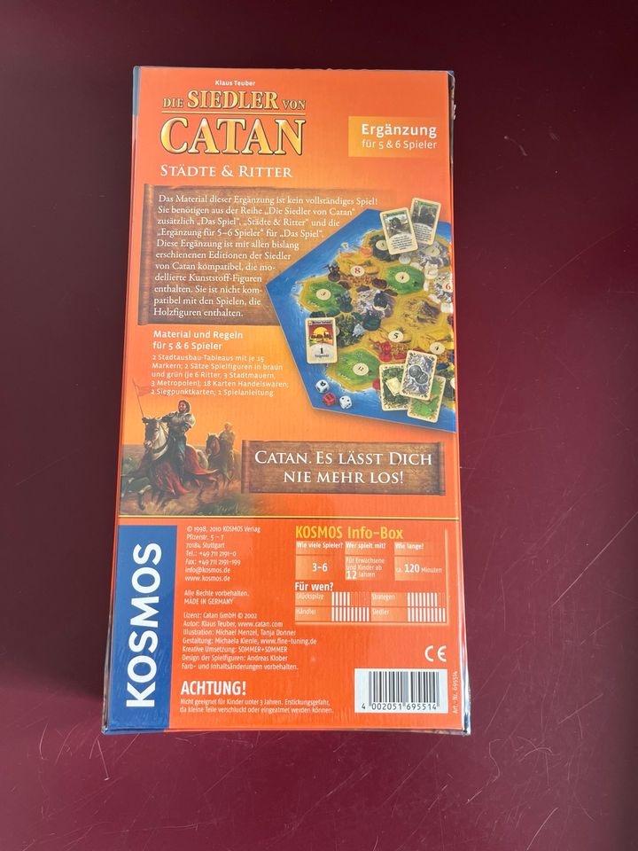 5-6 Spielererweiterung Städte und Ritter Die Siedler von Catan in Bochum