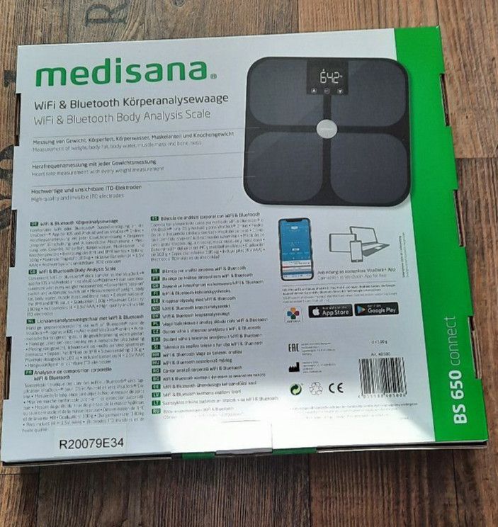 Medisana Körperanalysewaage Wifi Bluetooth BS 650 connect in Stahnsdorf