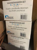 Wannenanker-Set mit Schalldämmung für Dusch- und Badewannen Niedersachsen - Seesen Vorschau