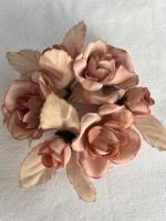 Retro: Blütenkranz für Kerze, rose/altrosa, Vintage Bayern - Michelau i. OFr. Vorschau