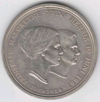 10 Kronen 1967 Dänemark Frederik IX. zur Hochzeit von Prinzessin Kreis Pinneberg - Pinneberg Vorschau