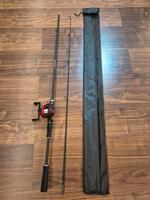 Baitcast Combo Rute Multirolle Schnur Barsch Forellen Angeln LMAB Berlin - Tempelhof Vorschau