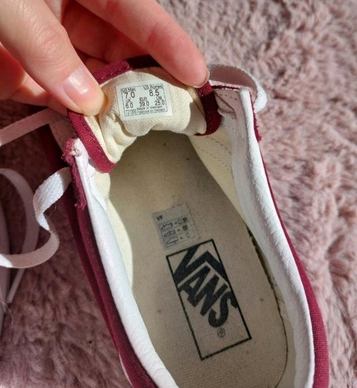 Vans old skool 2025 bordeaux 39