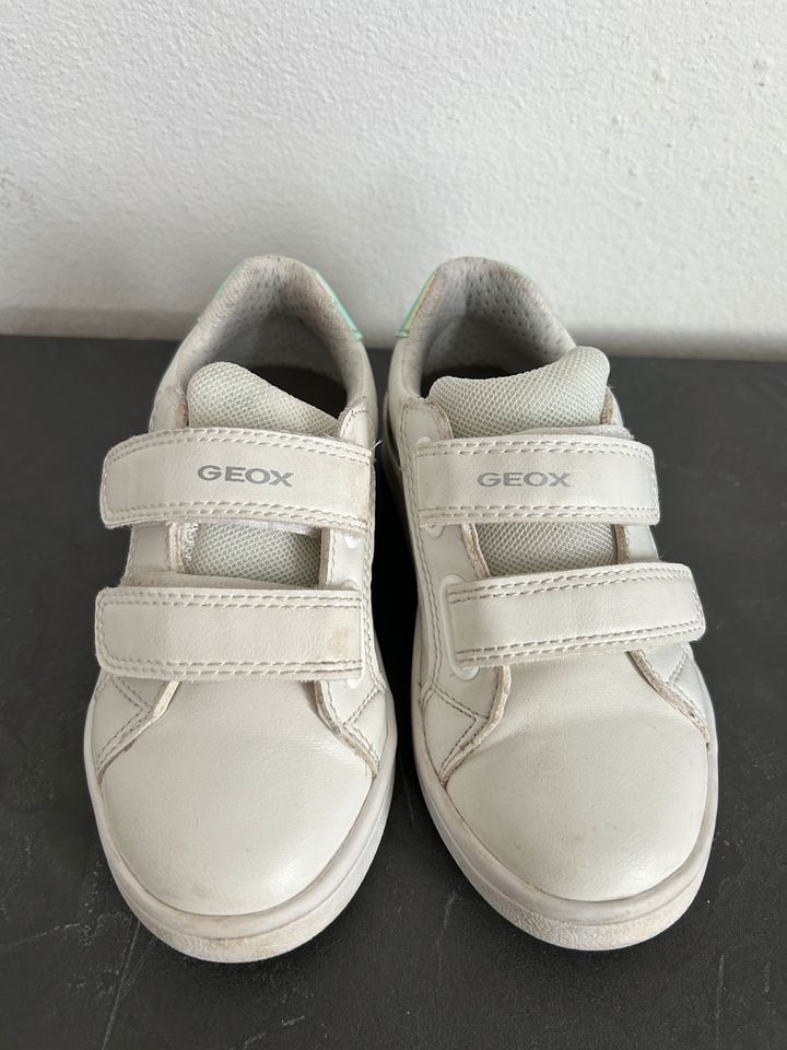 Geox Sneaker/Turnschuhe Kinder, Größe 26, weiß, neuwertig in Lübbecke 