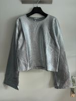 NEU Zara Sport Shirt - S 36 metallic silber oversize weite Ärmel Hessen - Rödermark Vorschau