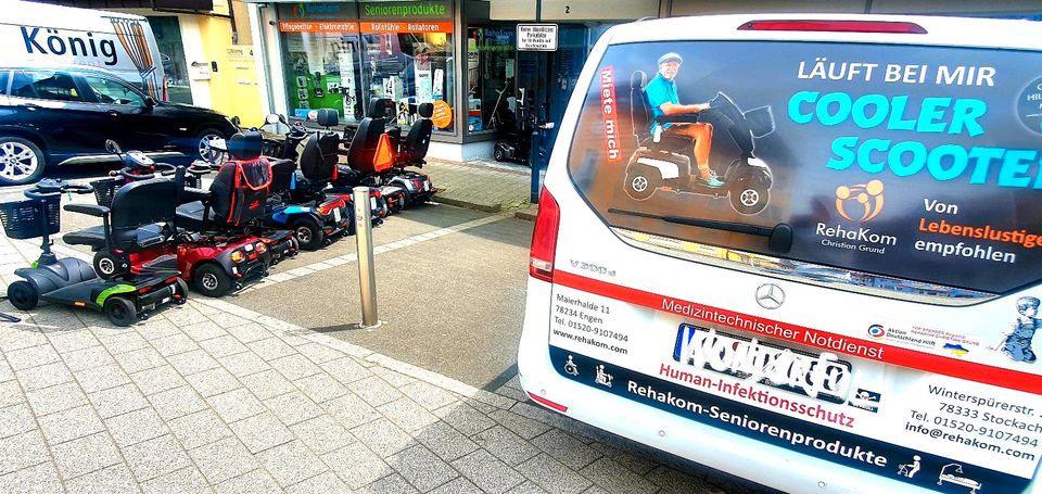 NEUWARE VERMEIREN Carpo 4 D 15 km/h Seniorenmobil Elektromobil in Stockach