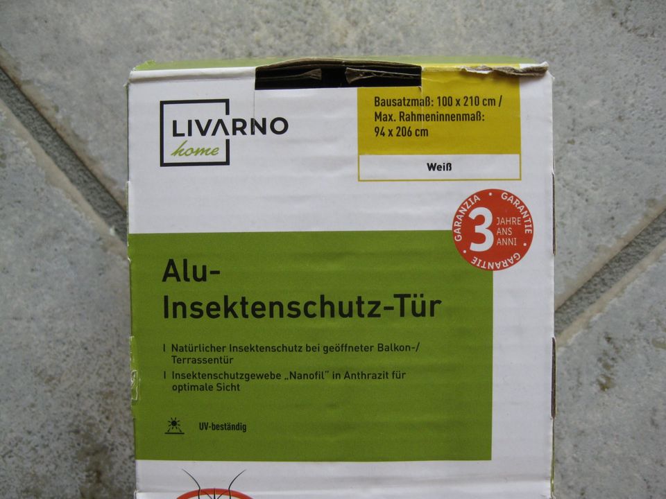 Insektenschutz-Tür Alu - Livarno - NEU und OVP in Eschweiler