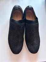 Slip-on Sneaker schwarz mit Glitzer Nordrhein-Westfalen - Lippstadt Vorschau