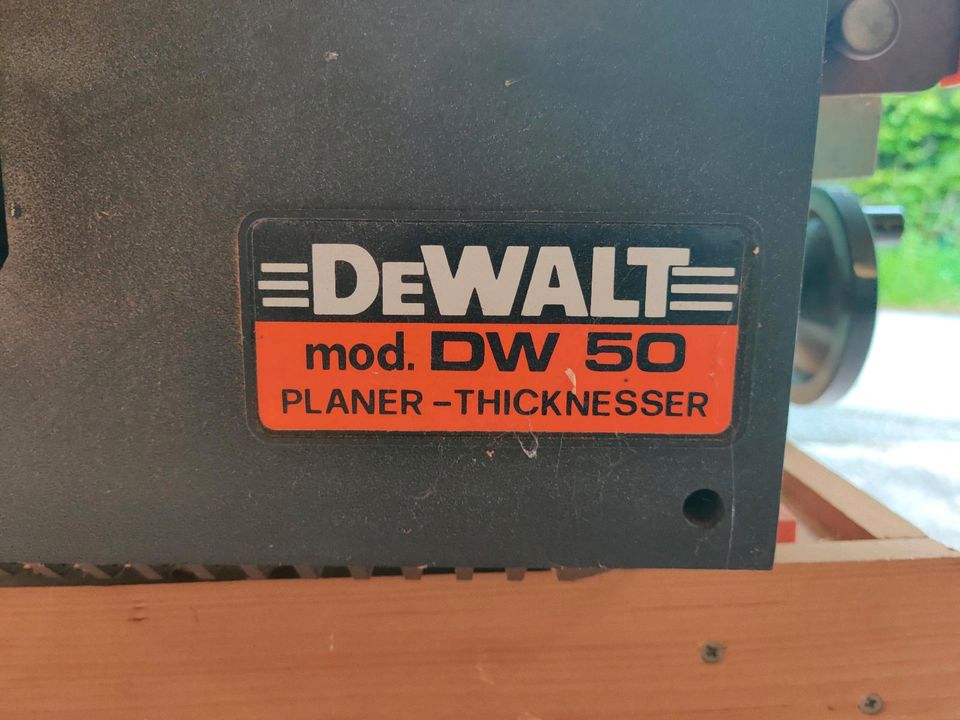 Dewalt DW50 Hobelmaschine 230V in Weinheim