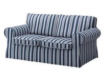 NEU IKEA Bezug EKTORP 2er Sofa ABYN BLAU WEISS NEU Brandenburg - Teltow Vorschau