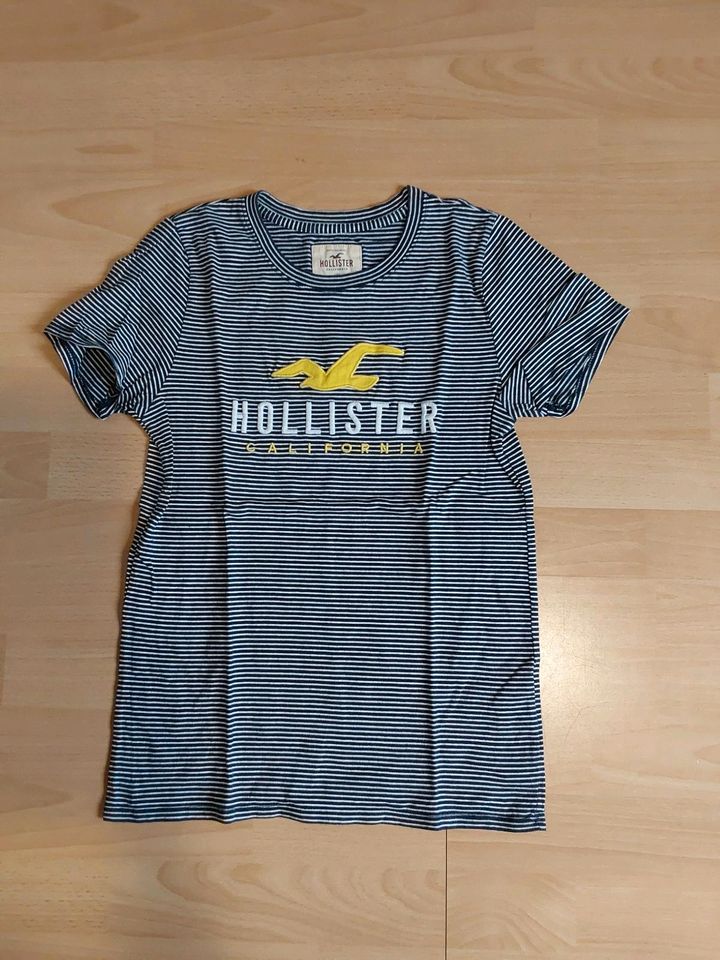 Hollister Damen T-Shirt Gestreift S in Schöppingen