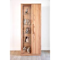 Vitrine Abaro Kernbuche Natur geölt Massivholz Schrank 205x90x42 Hessen - Karben Vorschau