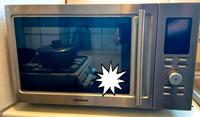 Mikrowelle Edelstahl Kombigerät Grill Heißluft Medion MD11711 Hessen - Korbach Vorschau