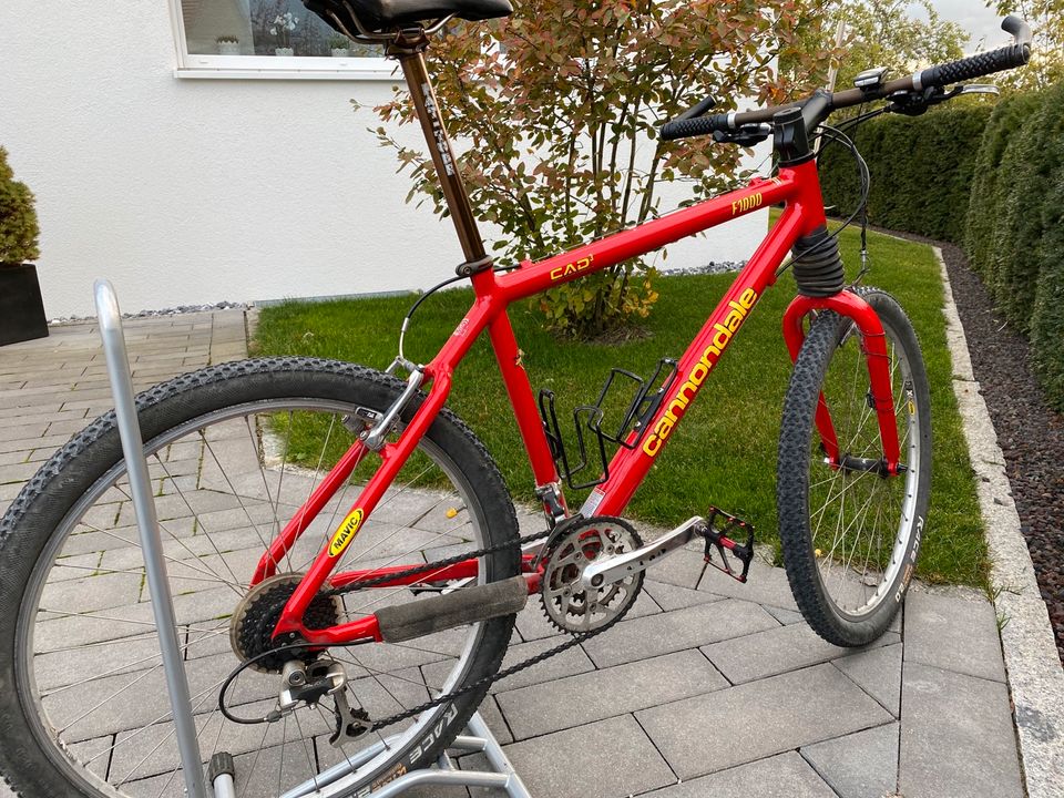 Mountainbike Klassiker Cannondale F1000 CAD3 komplett Original in Emmingen-Liptingen