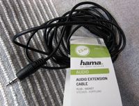 Audio Verlängerungskabel 2,5 m  von hama neu extension  3,5 mm Berlin - Treptow Vorschau