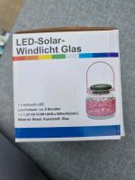 LED Solar Windlicht Glas Licht Lampe Sachsen - Stolpen Vorschau