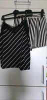 schönes Set Shorts gr.S  34-36 und Top gr.S schwarz-weiß Rheinland-Pfalz - Gerolstein Vorschau