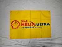 369 Shell Helix Ultra Öl Fahne Banner Flagge Garage Werkstatt neu Sachsen - Chemnitz Vorschau