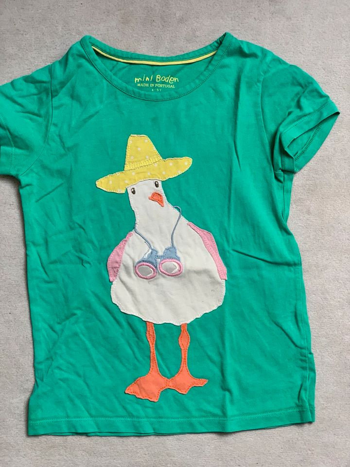 Mini Boden T-Shirt, grün, Gr. 110,, 4-5 Jahre in Köln