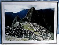 Kunstdruck Machu Picchu / Inkastadt Peru - Im Bilderrahmen Hessen - Groß-Gerau Vorschau