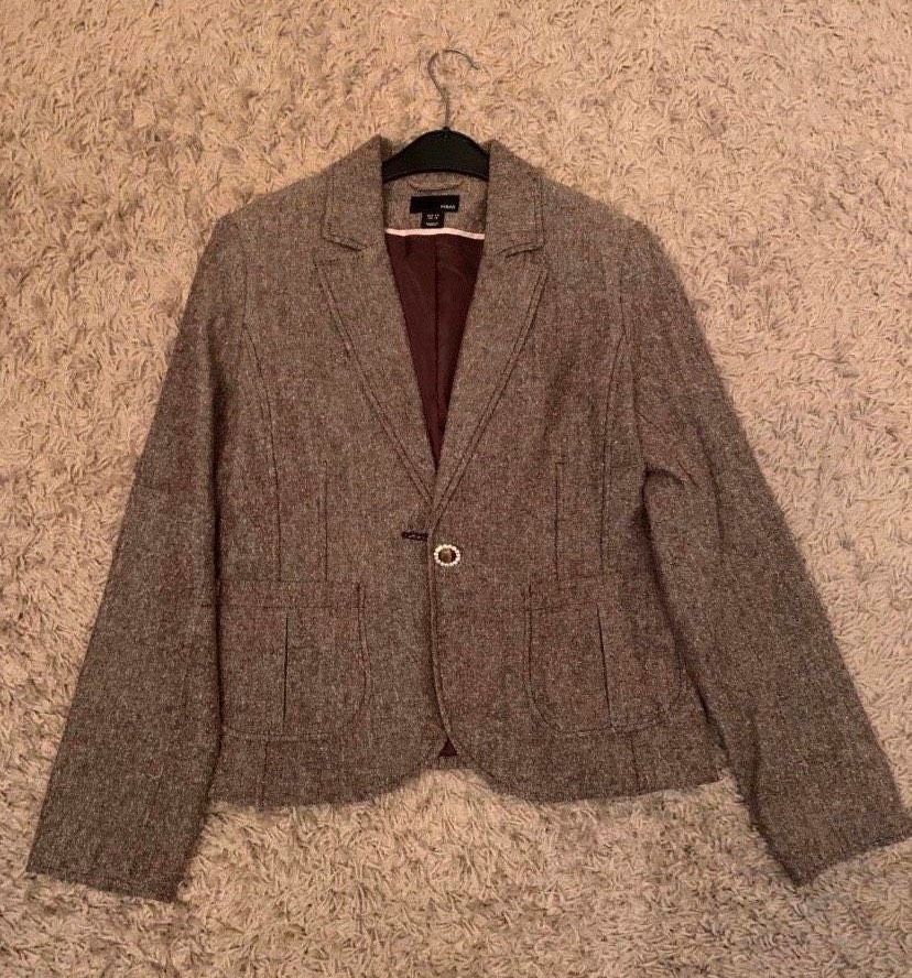 H&M Businessanzug Hosenanzug Blazer Hose braun Gr. 38 40 wie neu in Geesthacht