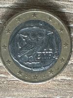 1 Euro Münze Eule Griechenland S im Stern 2002 Schleswig-Holstein - Lübeck Vorschau