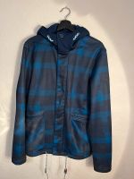 Adidas Jacke Herrenjacke M blau kariert Fleecejacke Hessen - Nüsttal Vorschau