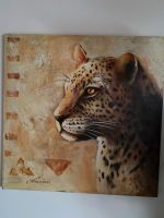 Leopard Bild auf Leinwand 70 x 70 cm Niedersachsen - Bremervörde Vorschau