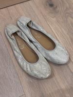 Ballerina Schuhe Silber  Größe 37 Bayern - Frensdorf Vorschau