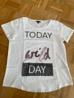 STREET ONE T-Shirt weiß mit Aufdruck „Today is a wild Day“ Gr.M Hessen - Idstein Vorschau