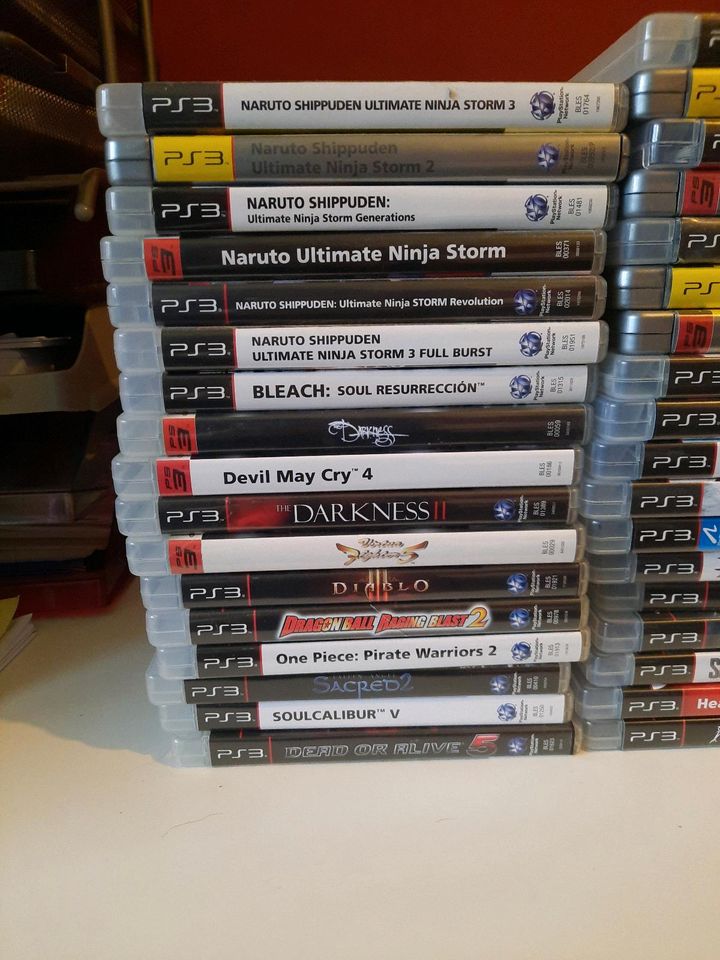 Playstation PS3 Spiele Naruto Diablo Final Fantasy etc. in Kaltenkirchen