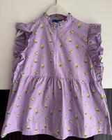 Bluse Sommerbluse flieder lila floral Gr. 36 Cras Nordrhein-Westfalen - Olpe Vorschau