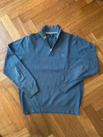 Gant Half-Zip Pullover L Blau Lambwolle München - Maxvorstadt Vorschau