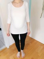 ❤️ H&M Umstands Langarm Shirt L weiss Baden-Württemberg - Bühl Vorschau