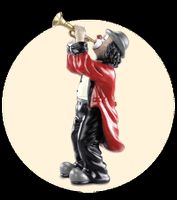 Gildeclownsfigur "Trompeter" Oldies Hessen - Großalmerode Vorschau