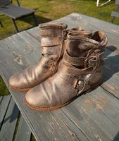 Stiefeletten , Stiefel Airstep Gr. 39, Gold/bronze Leder Niedersachsen - Braunschweig Vorschau