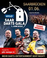 Hylo Darts Gala 2024 Saarbrücken 2 Tickets Karten 2x Block E Saarbrücken-Mitte - St Johann Vorschau