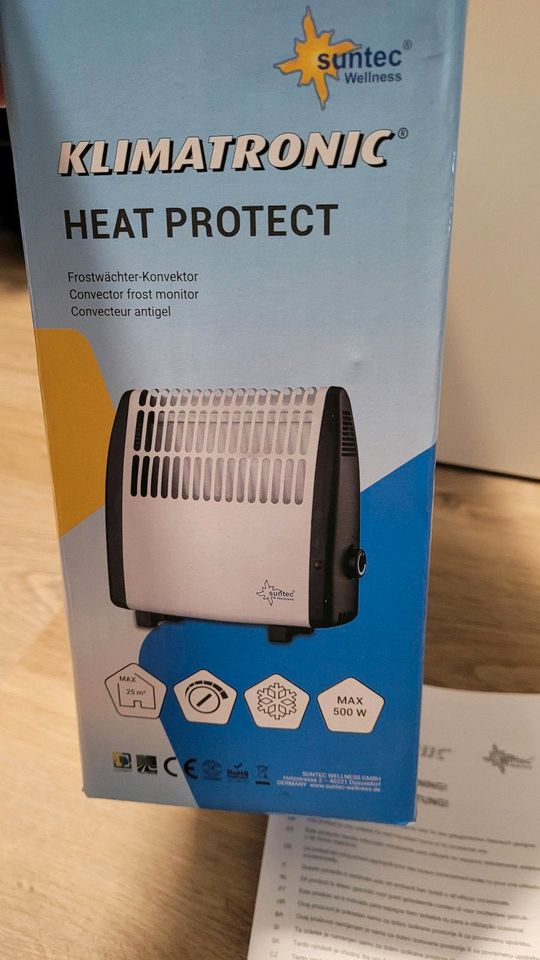 Frostwächter Konvektor Heat Protect Wärme Heizung 500 Watt in Eitorf