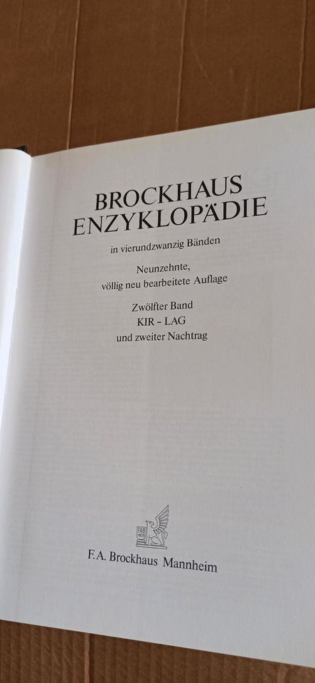 Brockhaus verschiedene Ausführungen in Schackendorf