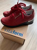 Vitaform Sneaker/Halbschuhe rot neu und ungetragen Sachsen - Rabenau Vorschau