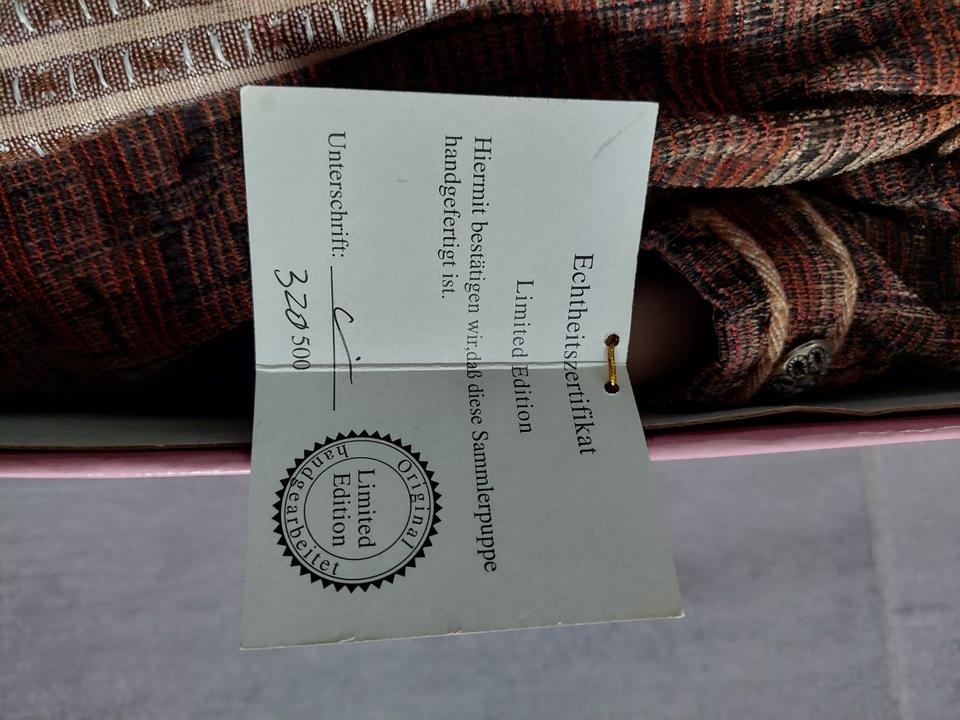 Porzellanpuppe Adelie Creation Paris mit Echtheitszertifikat in Rimbach
